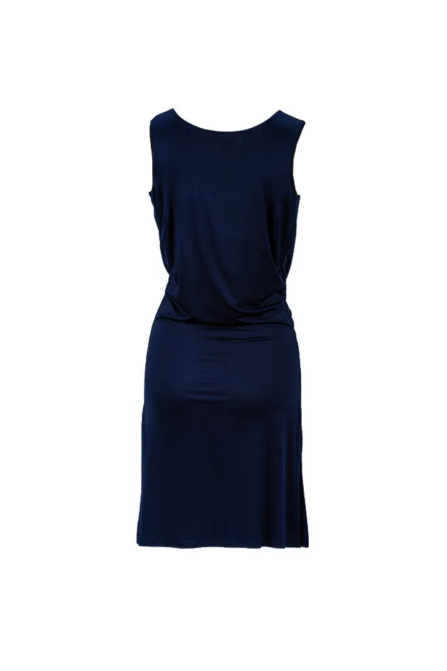 Joy Dress Reverse - Blue/Black