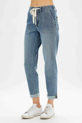 Judy Blue Medium Wash Joggers