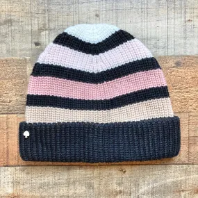 Kate Spade Striped Knit Beanie NWT