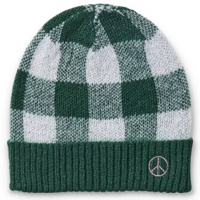 Kip&Co: Pine Tartan Knitted Beanie Kids 2-9yrs