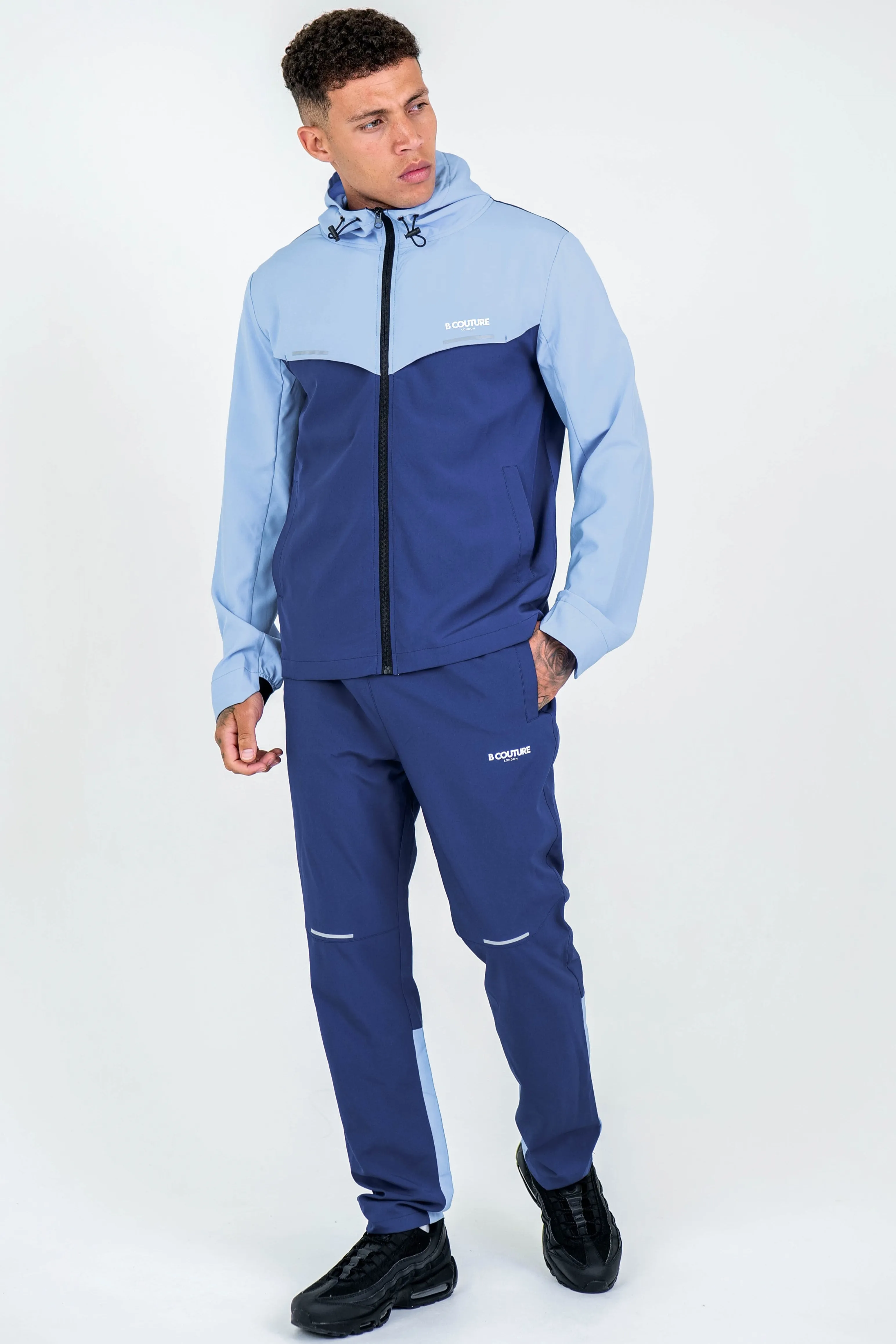 Kirkdale Tech Joggers - Blue