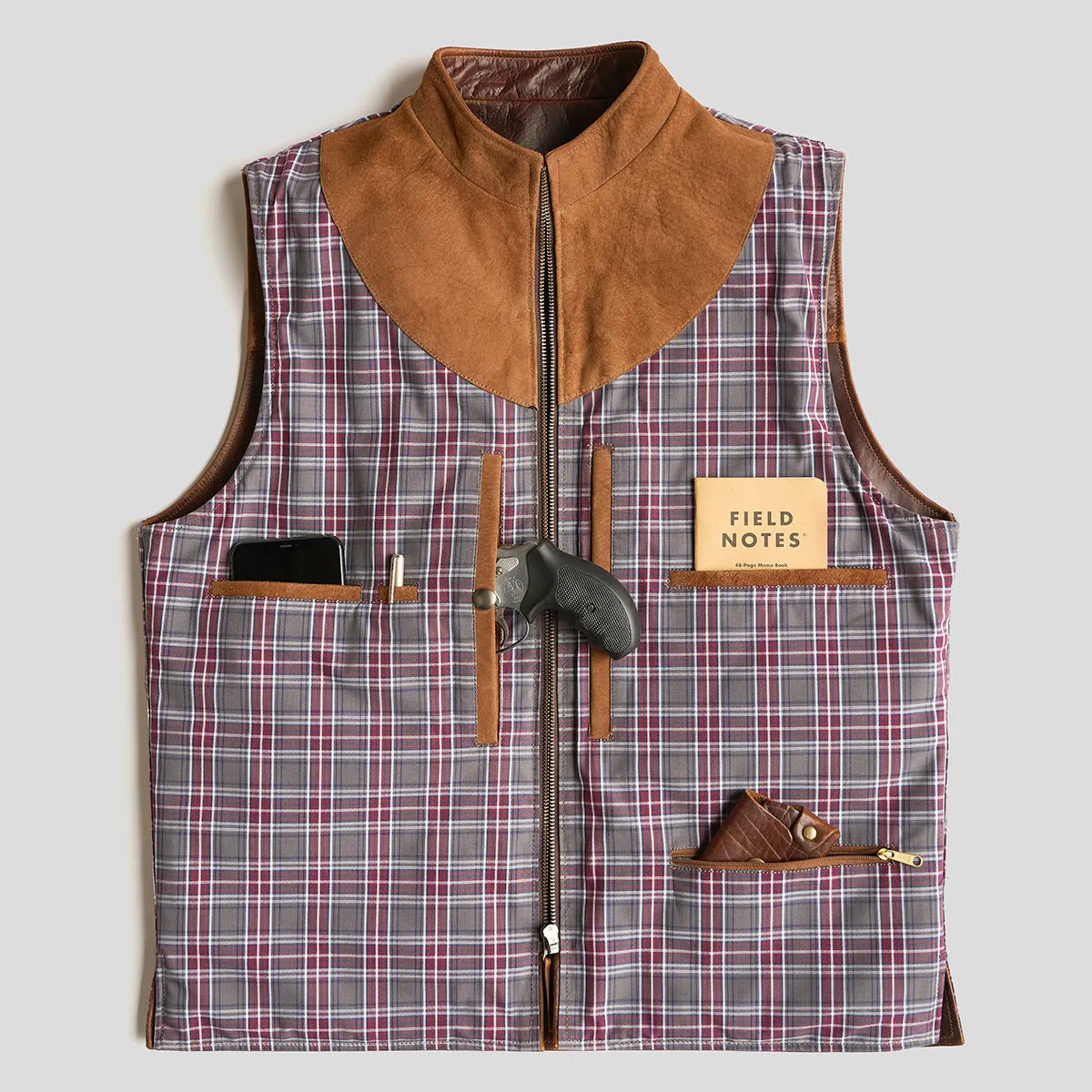 Kodiak Travel Vest No.209 | Russet