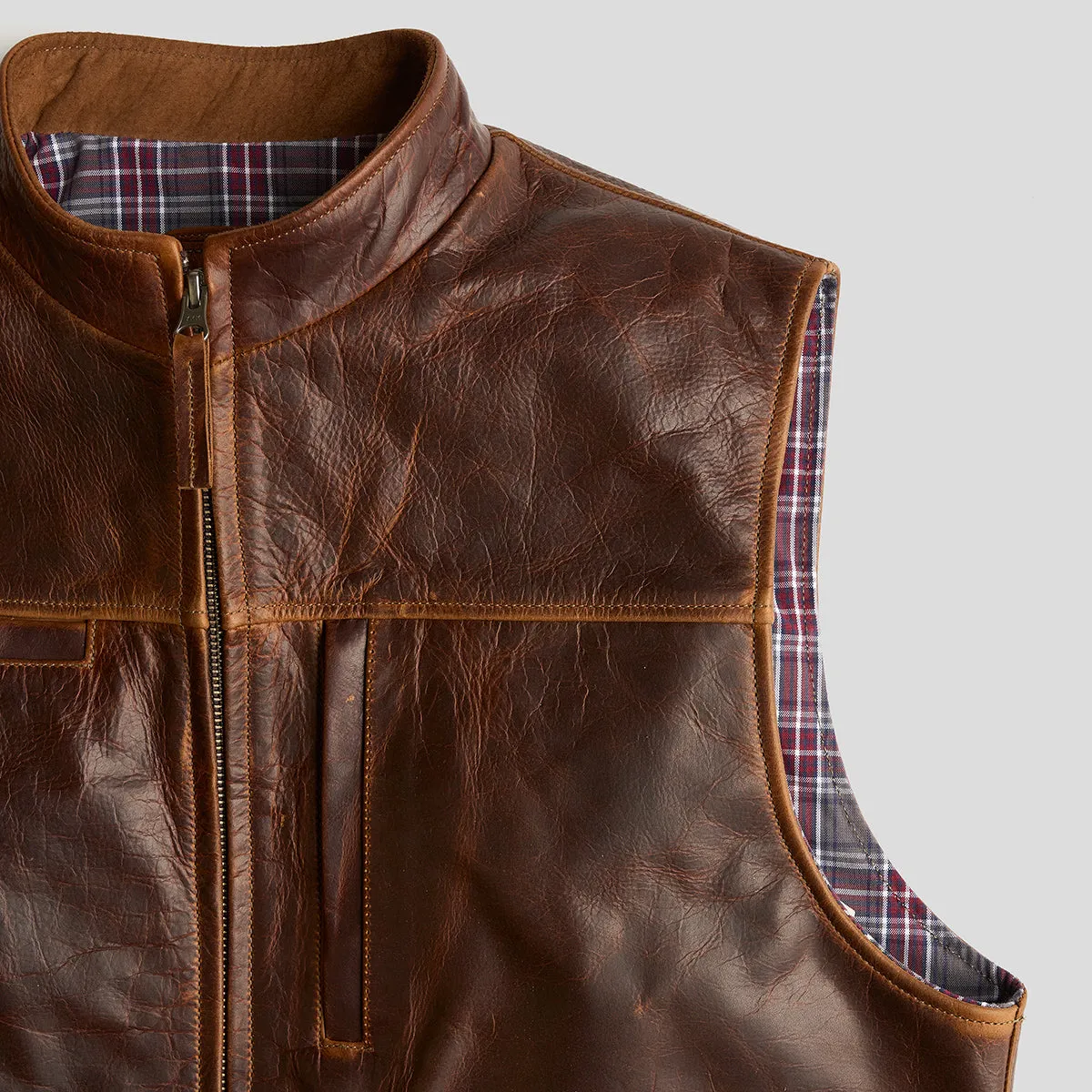 Kodiak Travel Vest No.209 | Russet