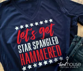 Let's Get Star Spangled Hammered Shirt