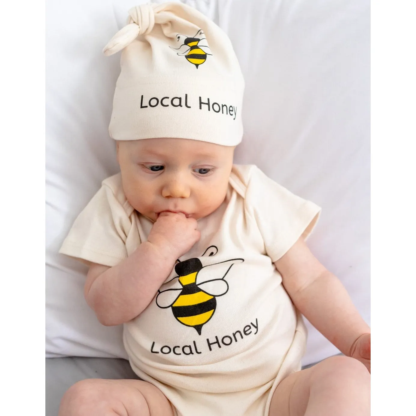 Local Honey Bumble Bee Short Sleeve Gift Set