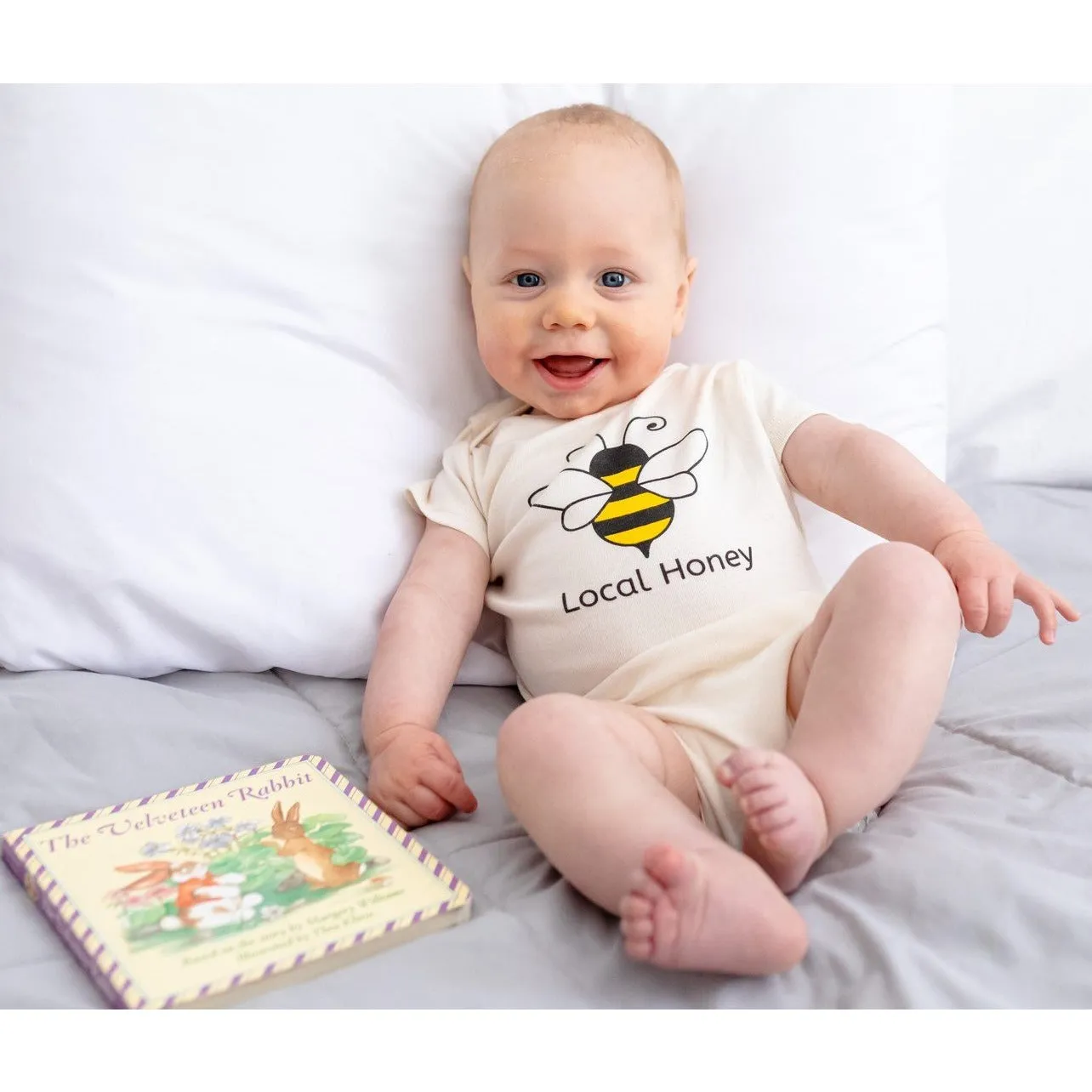 Local Honey Bumble Bee Short Sleeve Gift Set