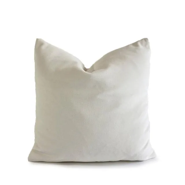 Luxury Black Grey White Silver Velvet Cushion Cover