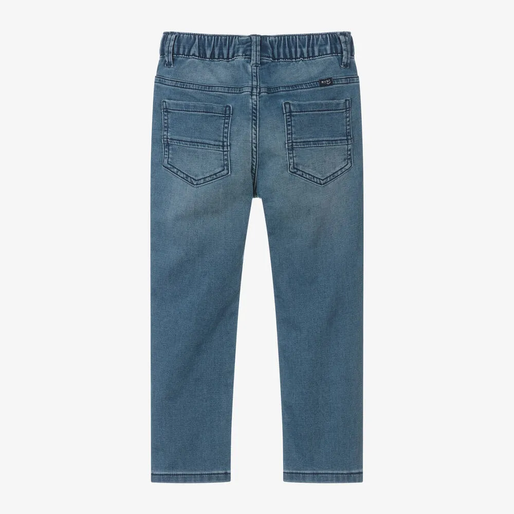 Mayoral Soft Denim Jogger Pants