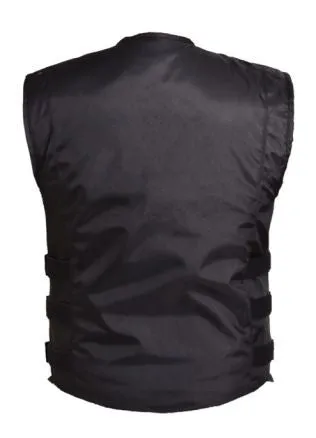 Mens REVOLUTION GEAR Collarless Zippered Club Vest