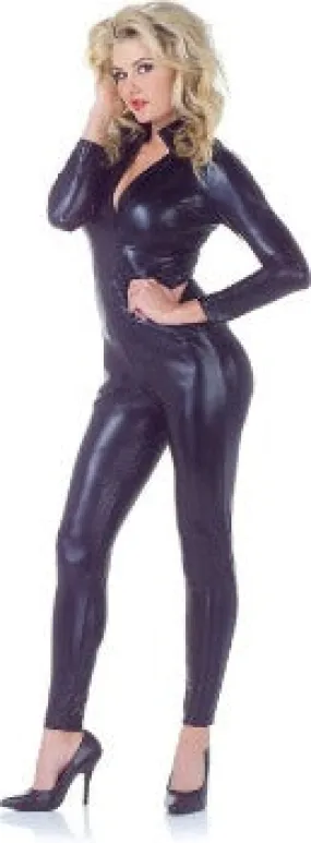 Metallic Jumpsuit Black