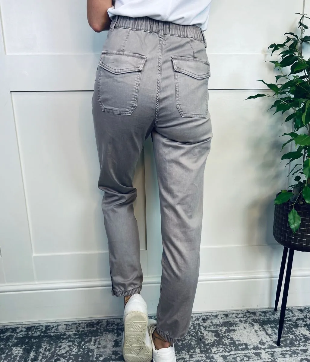 Mocha Slim Fit Joggers