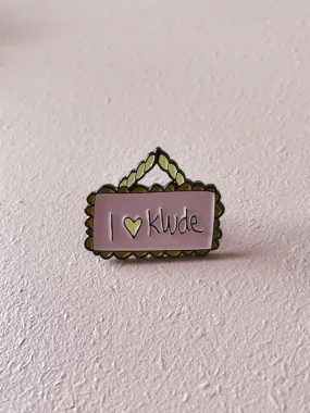 Önling klude (dishcloth) pin