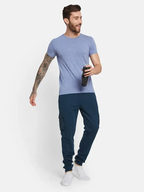 Octave Ss24 Men Cotton Mid Rise Joggers