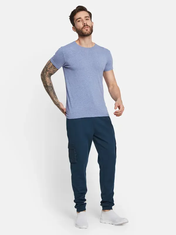 Octave Ss24 Men Cotton Mid Rise Joggers