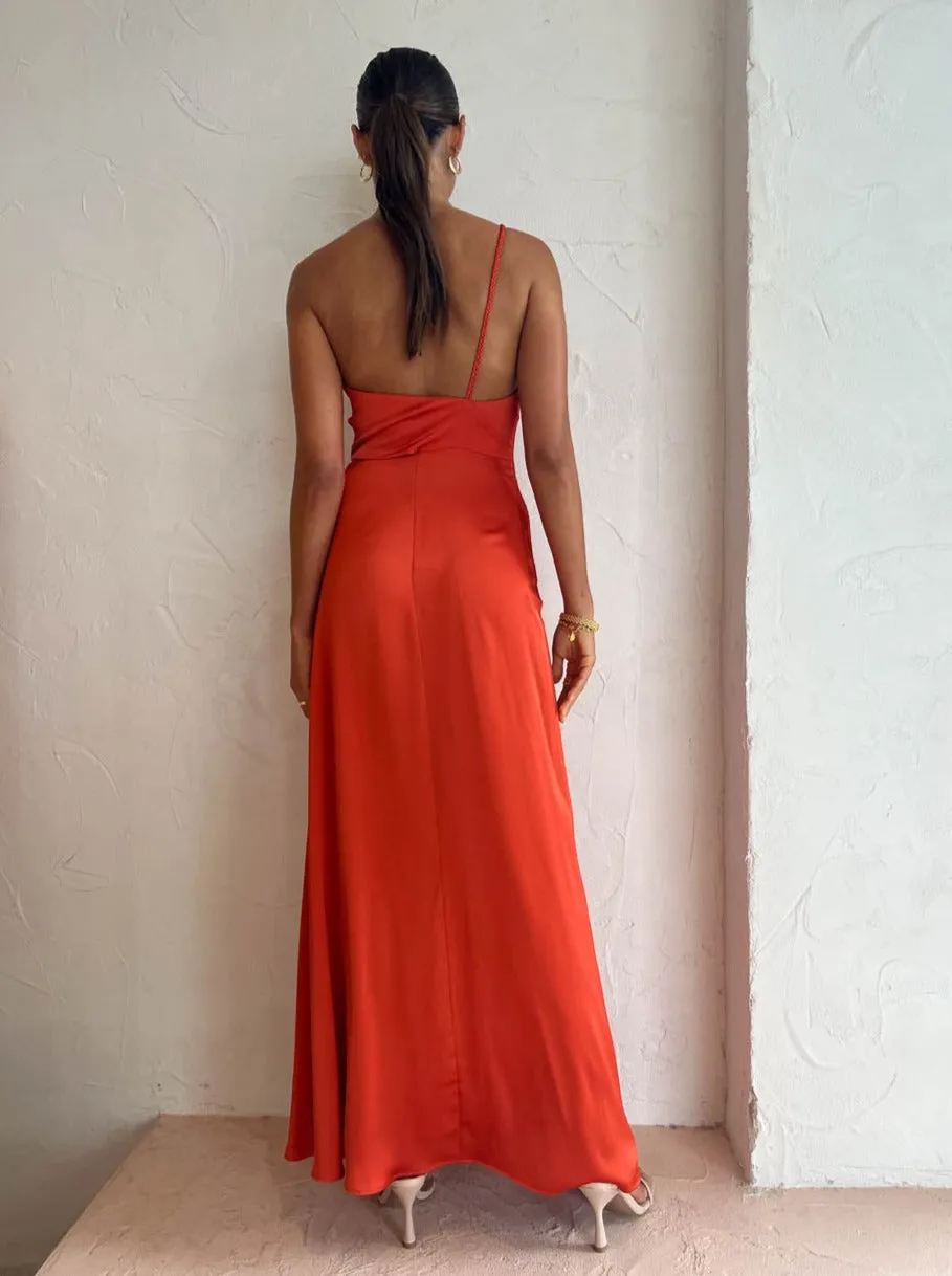 One Fell Swoop Hepburn Maxi in Burnt Orange