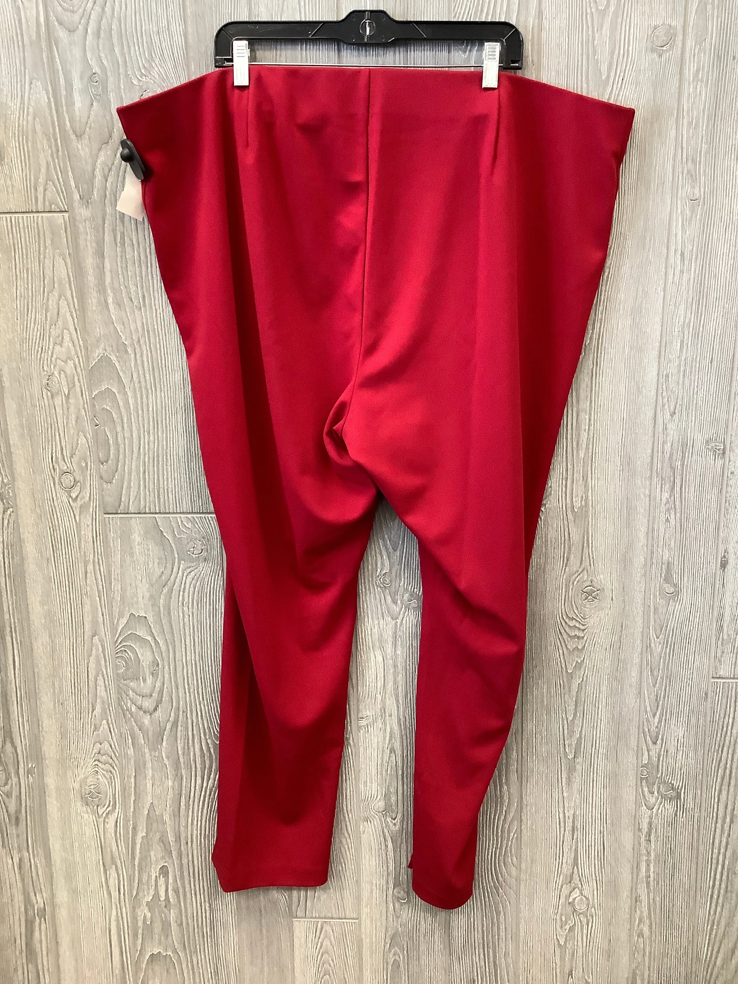 Pants Dress By Bold Elements In Red, Size: 22