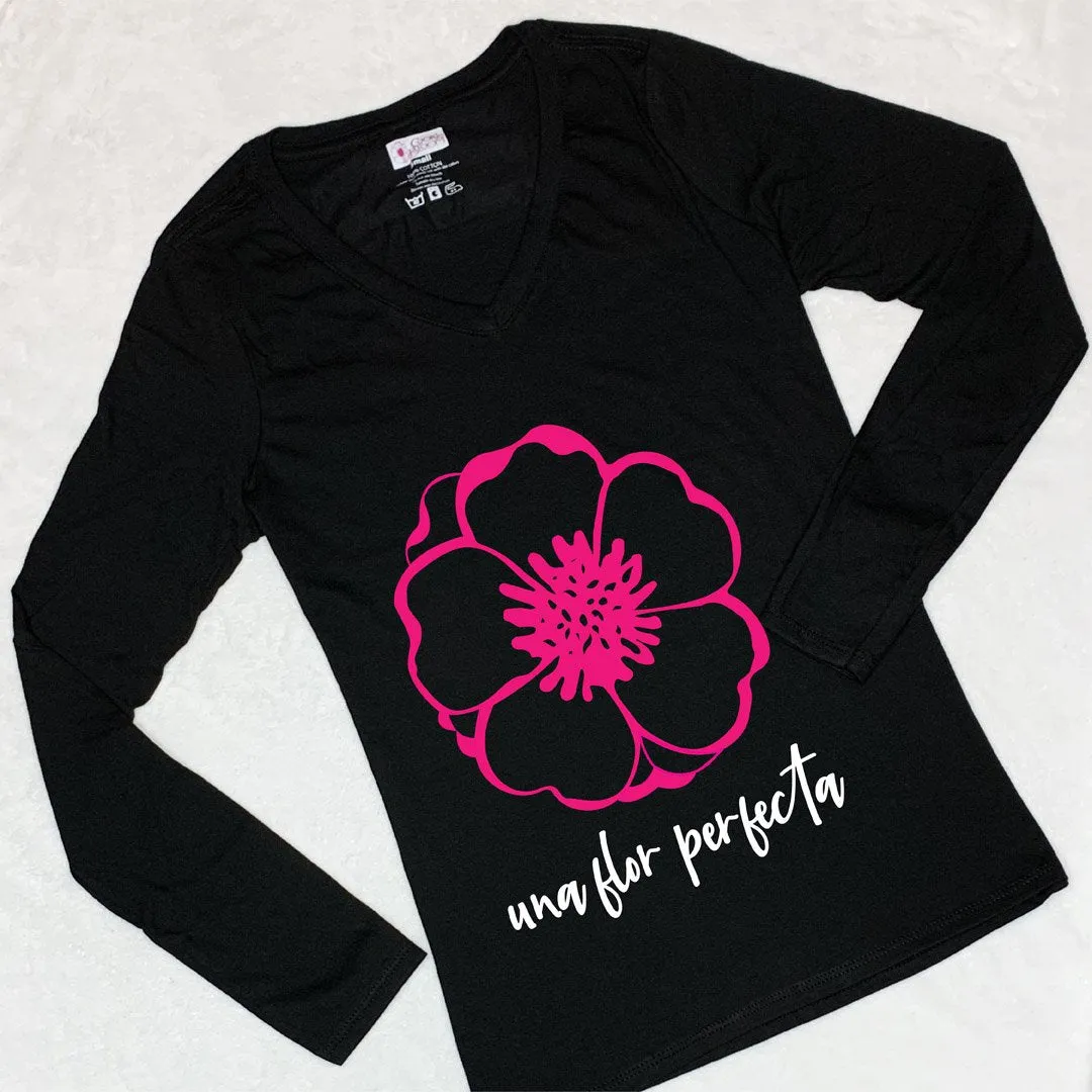 Perfect Flower Long-Sleeve T-Shirt