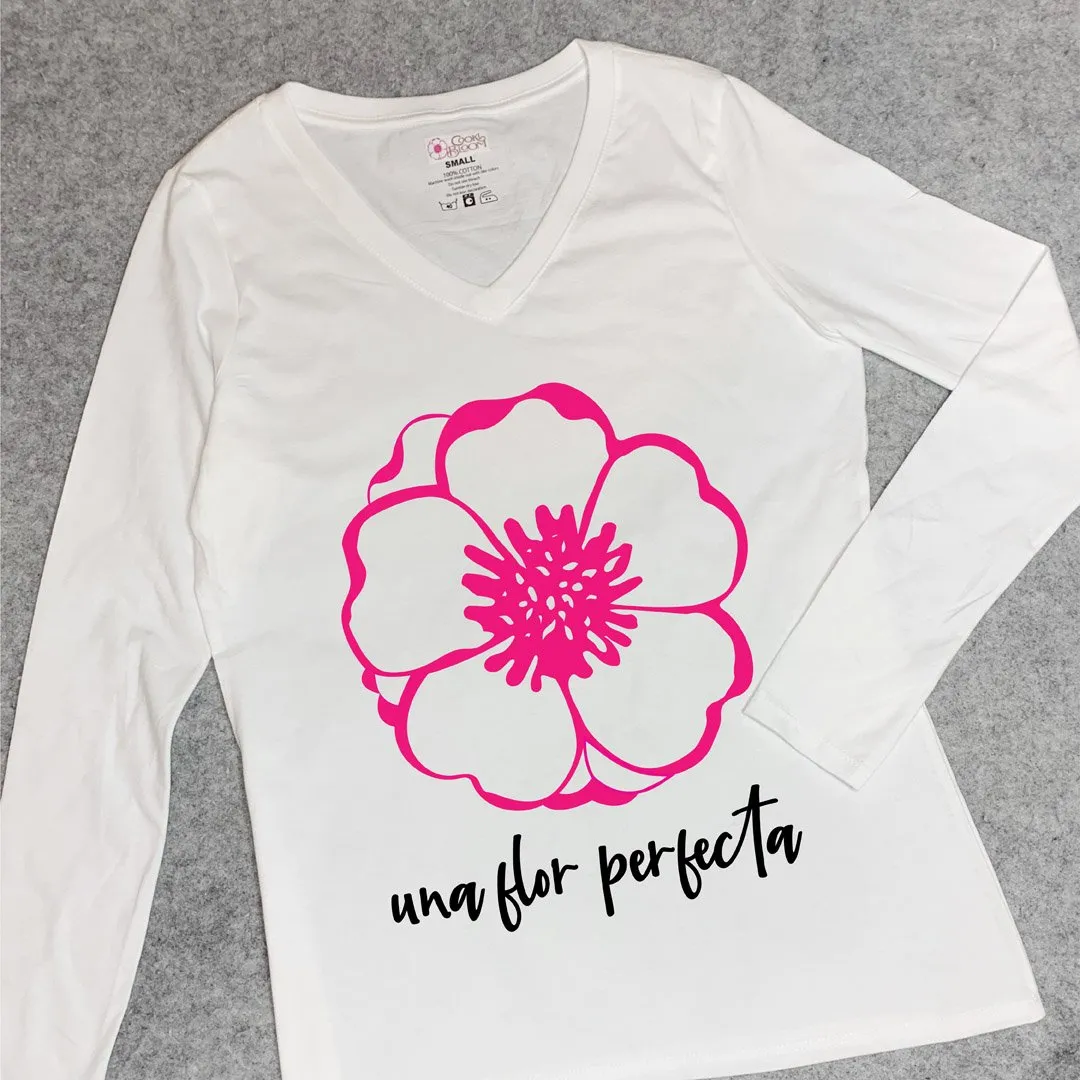 Perfect Flower Long-Sleeve T-Shirt