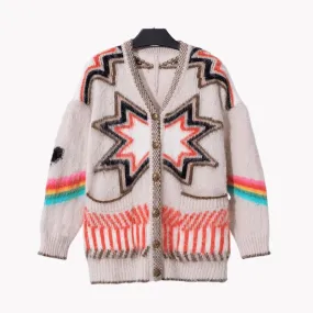 Pre Order:  Rainbow Knitted Cardigan