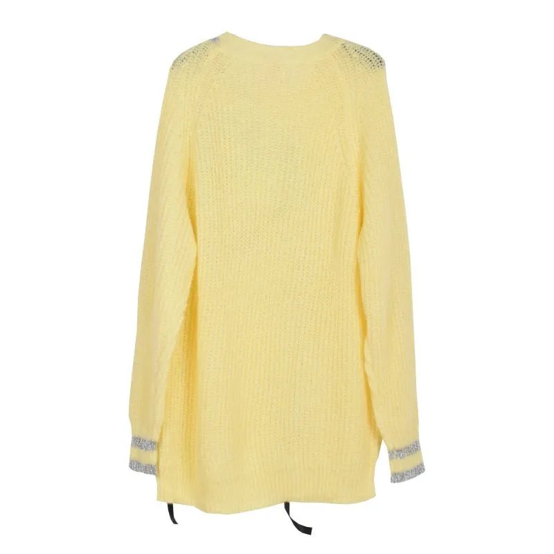 Pre Order:  Round Neck Knitted Sweater