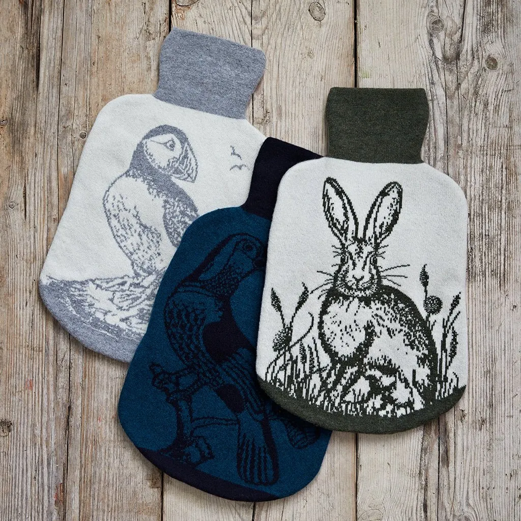 Puffin Design Hot Water Bottle