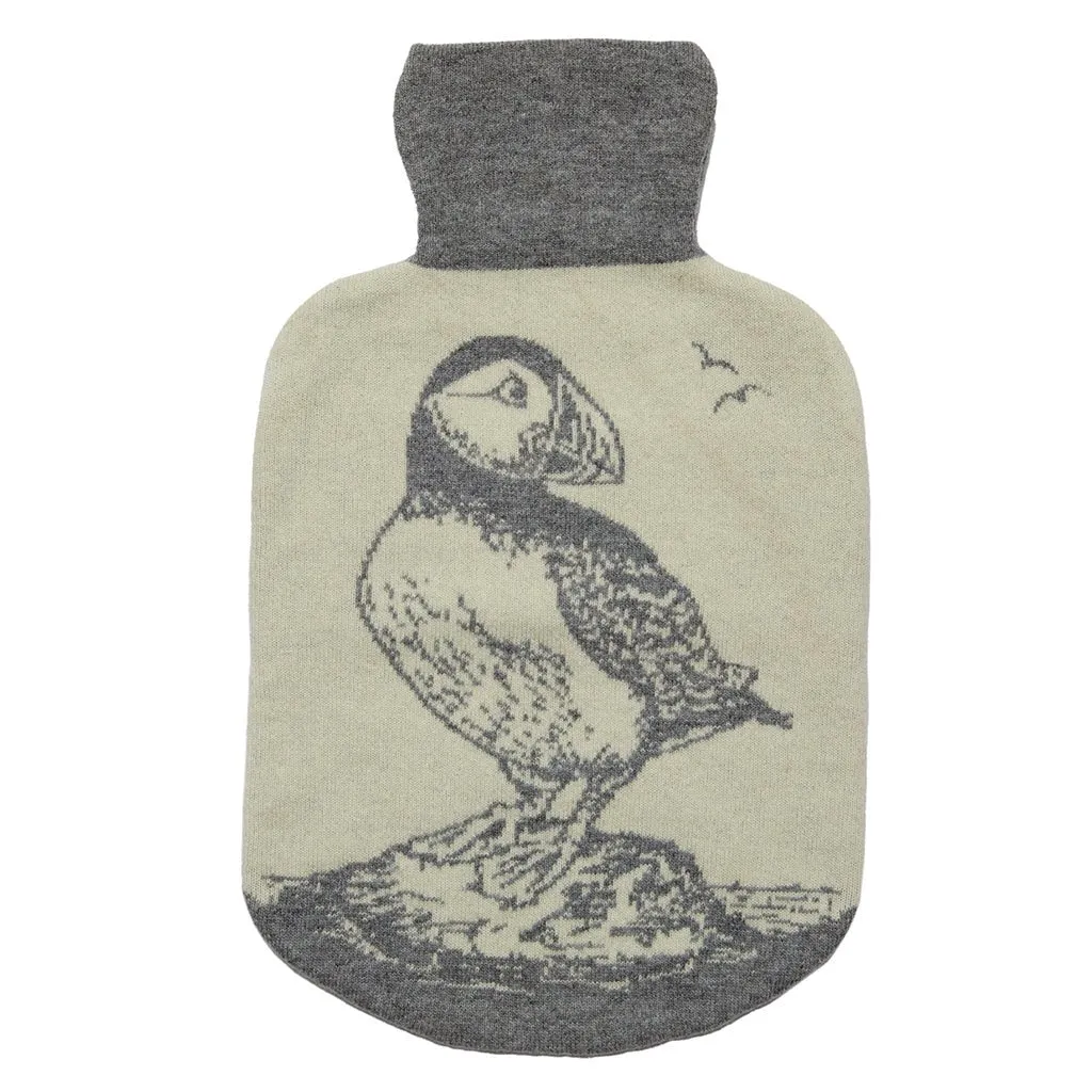 Puffin Design Hot Water Bottle