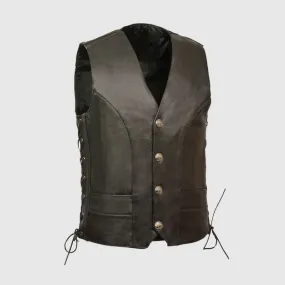 Purchase Best High Quality Buffalo Snap Side Lace Vest For Sale