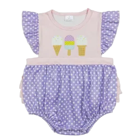 "Ice Creme Sweetie" Summer Baby's Romper