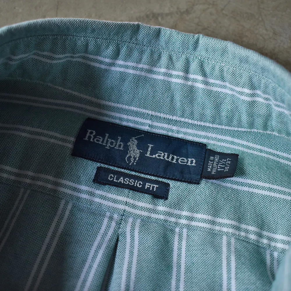 Ralph Lauren/ラルフ ローレン “CLASSIC FIT” ストライプ ボタンダウンシャツ　230507