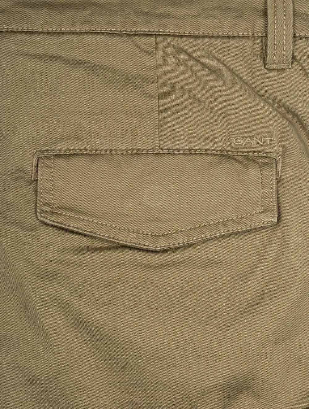 Relaxed Twill Cargo Shorts Juniper Green