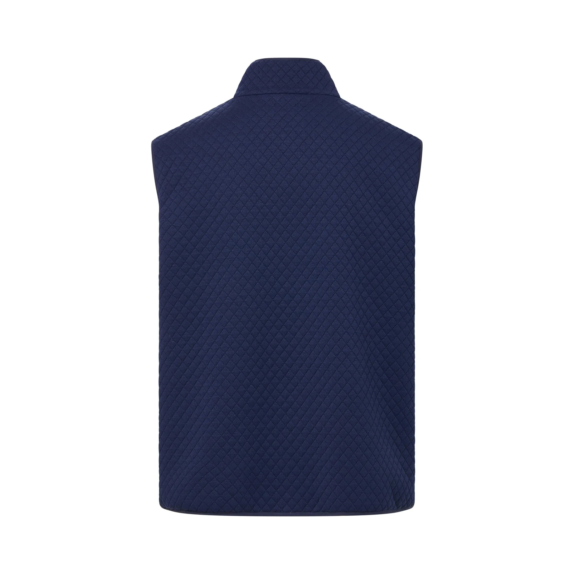 Reversible Diamond Quilted Magnetic Front Button Vest