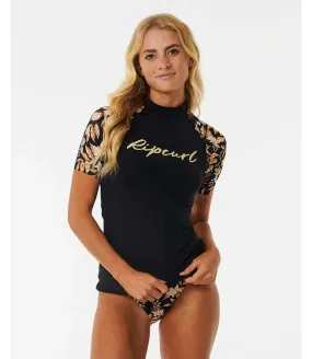 Ripcurl La Isla Short Sleeve Rash Vest (2024)