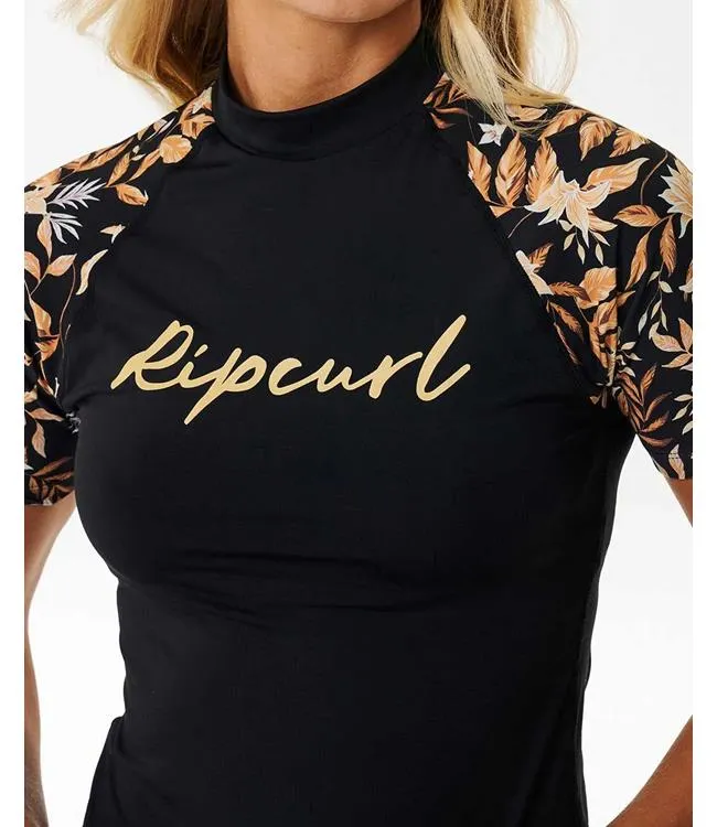 Ripcurl La Isla Short Sleeve Rash Vest (2024)