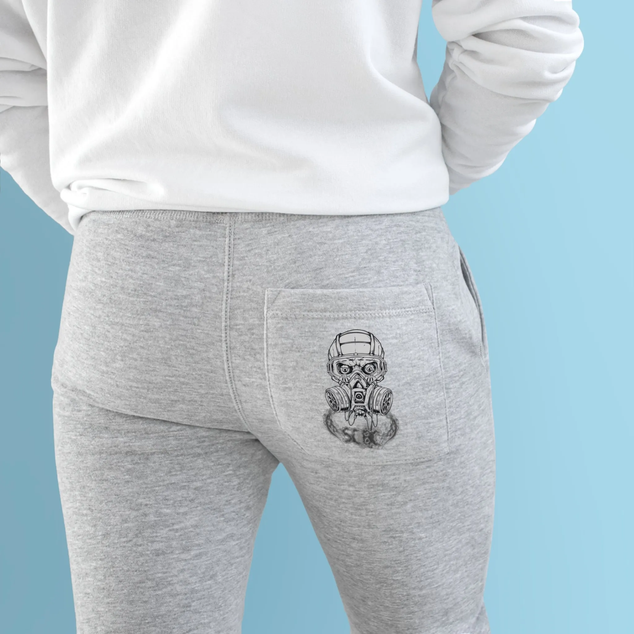 SCBC Unisex "Mask-up" Fleece Joggers. Joggers, Grey Sweatpants, Casual Wear, Streetwear, Sports Wear, Unisex, Sweatpants, Brand Name.