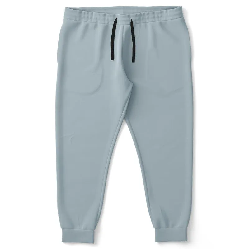 Shaded Pale Cyan Gray Joggers | Unisex | with PLUS sizes | C10M0Y0K30