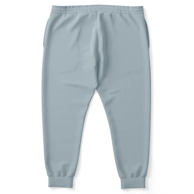 Shaded Pale Cyan Gray Joggers | Unisex | with PLUS sizes | C10M0Y0K30