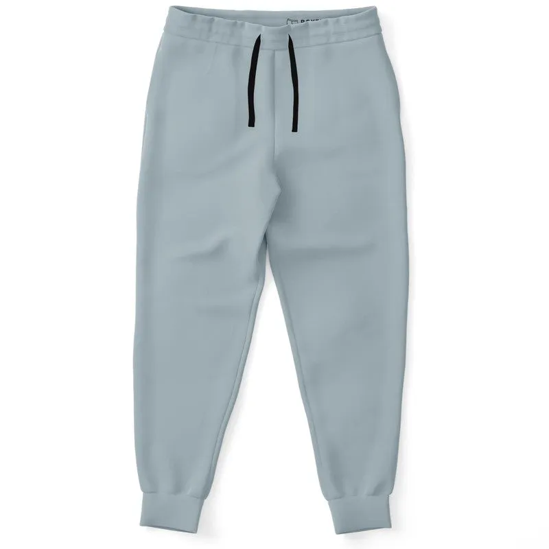 Shaded Pale Cyan Gray Joggers | Unisex | with PLUS sizes | C10M0Y0K30