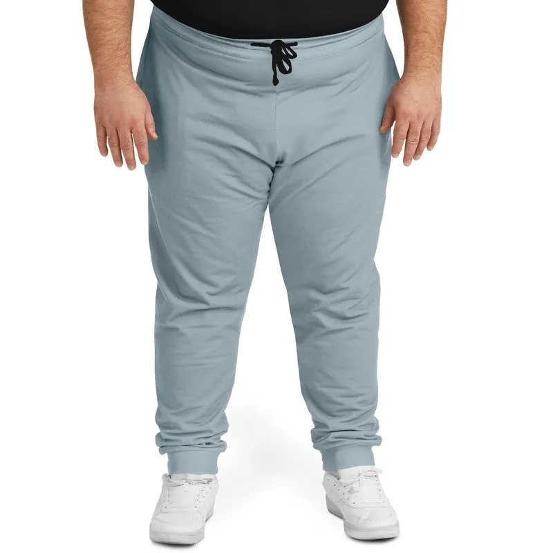 Shaded Pale Cyan Gray Joggers | Unisex | with PLUS sizes | C10M0Y0K30