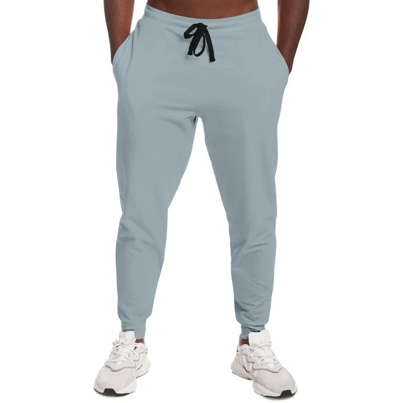 Shaded Pale Cyan Gray Joggers | Unisex | with PLUS sizes | C10M0Y0K30