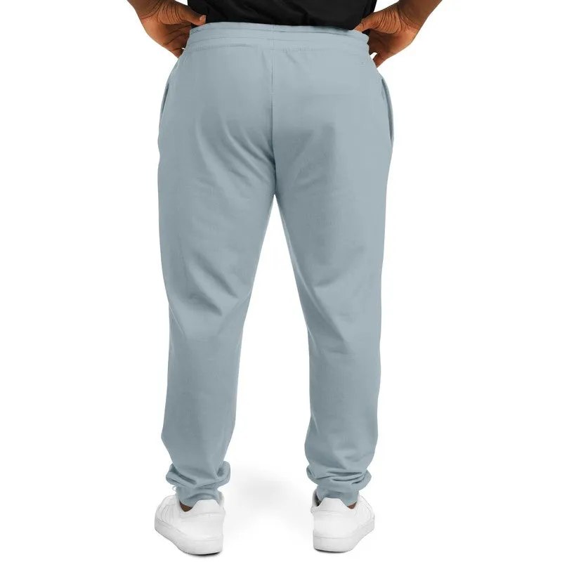 Shaded Pale Cyan Gray Joggers | Unisex | with PLUS sizes | C10M0Y0K30