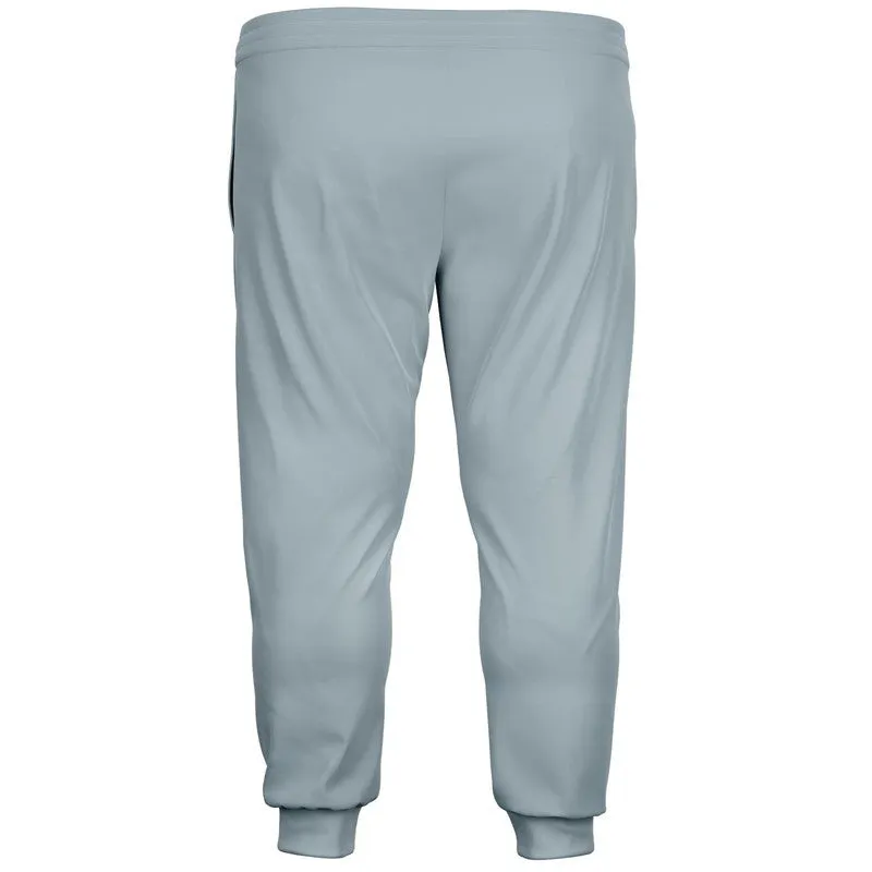 Shaded Pale Cyan Gray Joggers | Unisex | with PLUS sizes | C10M0Y0K30