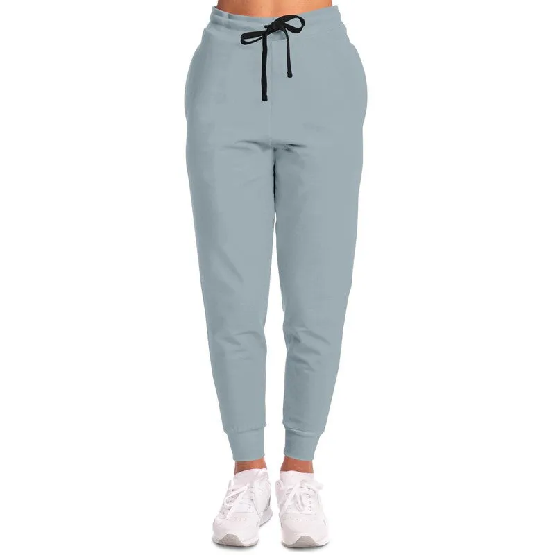 Shaded Pale Cyan Gray Joggers | Unisex | with PLUS sizes | C10M0Y0K30