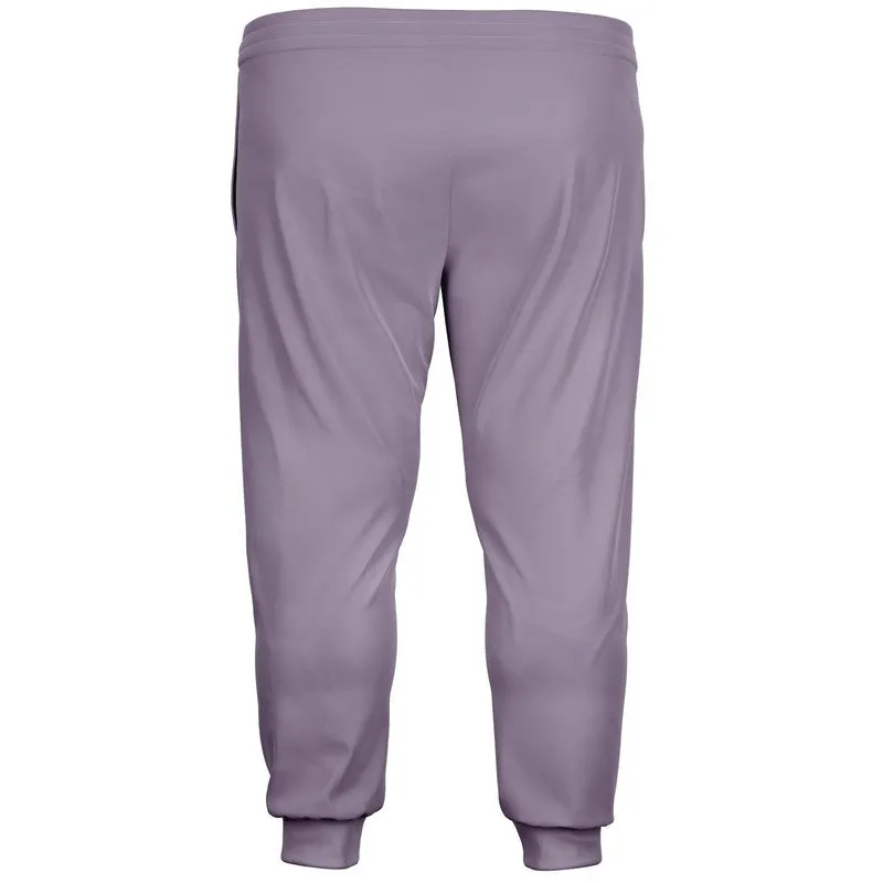 Shaded Pale Pastel Purple Gray Joggers | Unisex | with PLUS sizes | C15M30Y0K30