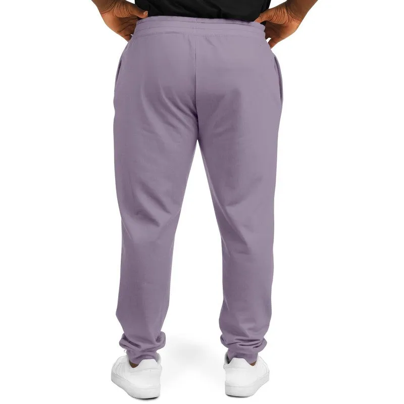 Shaded Pale Pastel Purple Gray Joggers | Unisex | with PLUS sizes | C15M30Y0K30