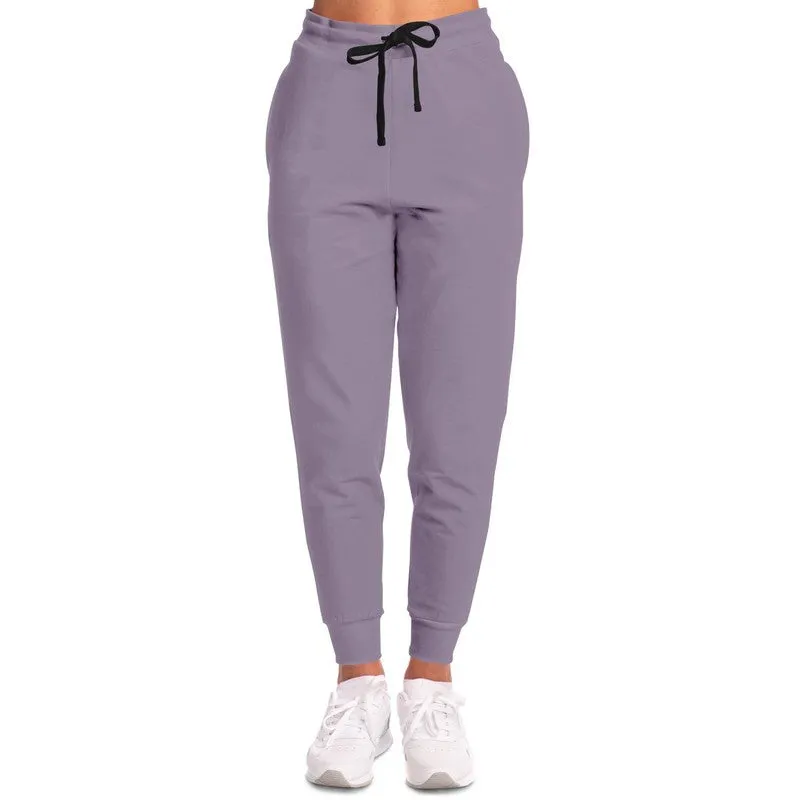 Shaded Pale Pastel Purple Gray Joggers | Unisex | with PLUS sizes | C15M30Y0K30