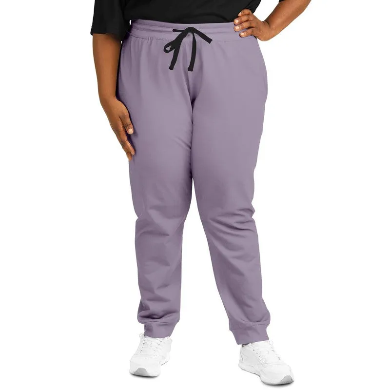 Shaded Pale Pastel Purple Gray Joggers | Unisex | with PLUS sizes | C15M30Y0K30