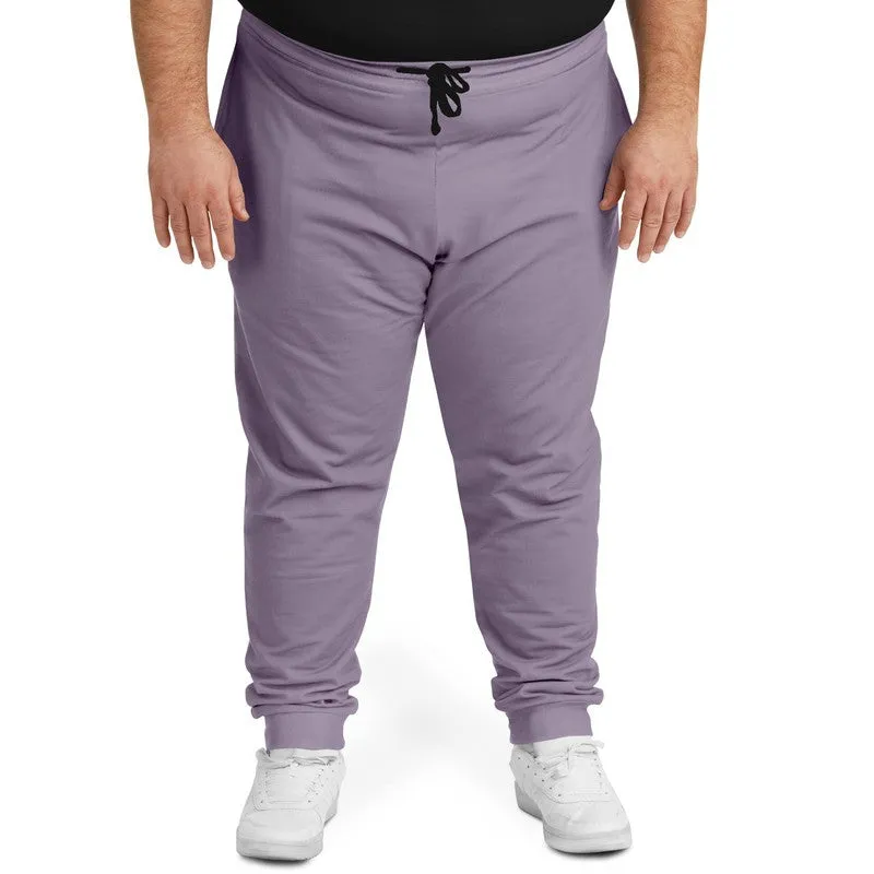 Shaded Pale Pastel Purple Gray Joggers | Unisex | with PLUS sizes | C15M30Y0K30