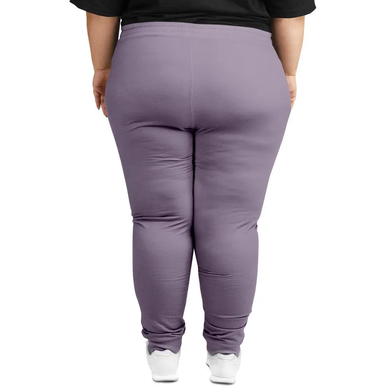 Shaded Pale Pastel Purple Gray Joggers | Unisex | with PLUS sizes | C15M30Y0K30