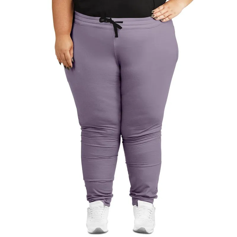 Shaded Pale Pastel Purple Gray Joggers | Unisex | with PLUS sizes | C15M30Y0K30