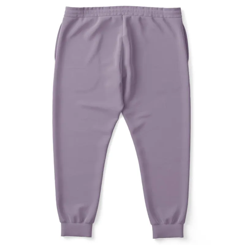 Shaded Pale Pastel Purple Gray Joggers | Unisex | with PLUS sizes | C15M30Y0K30